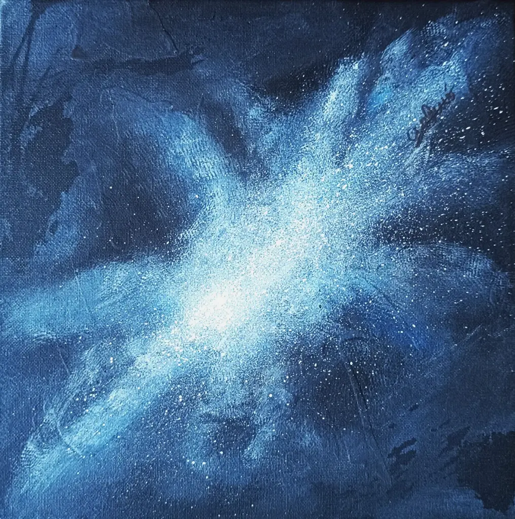 " Galaxie " 30x30cm