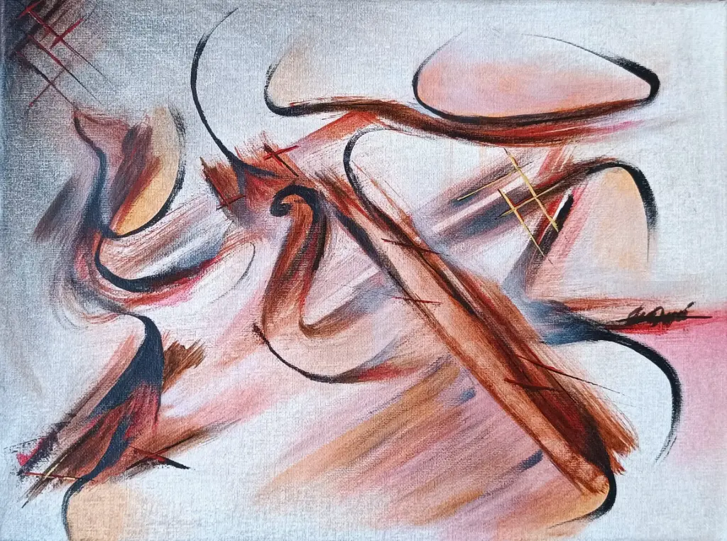 " Odori " dim.40x30cm