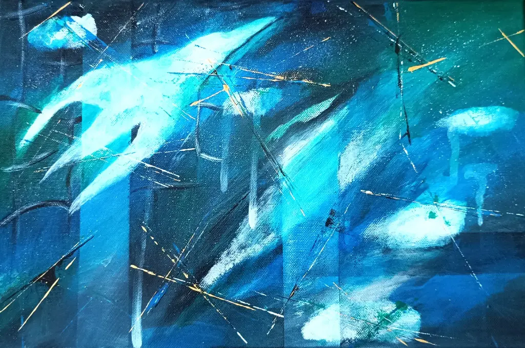 " Liberté II " dim.40,5x26,5cm